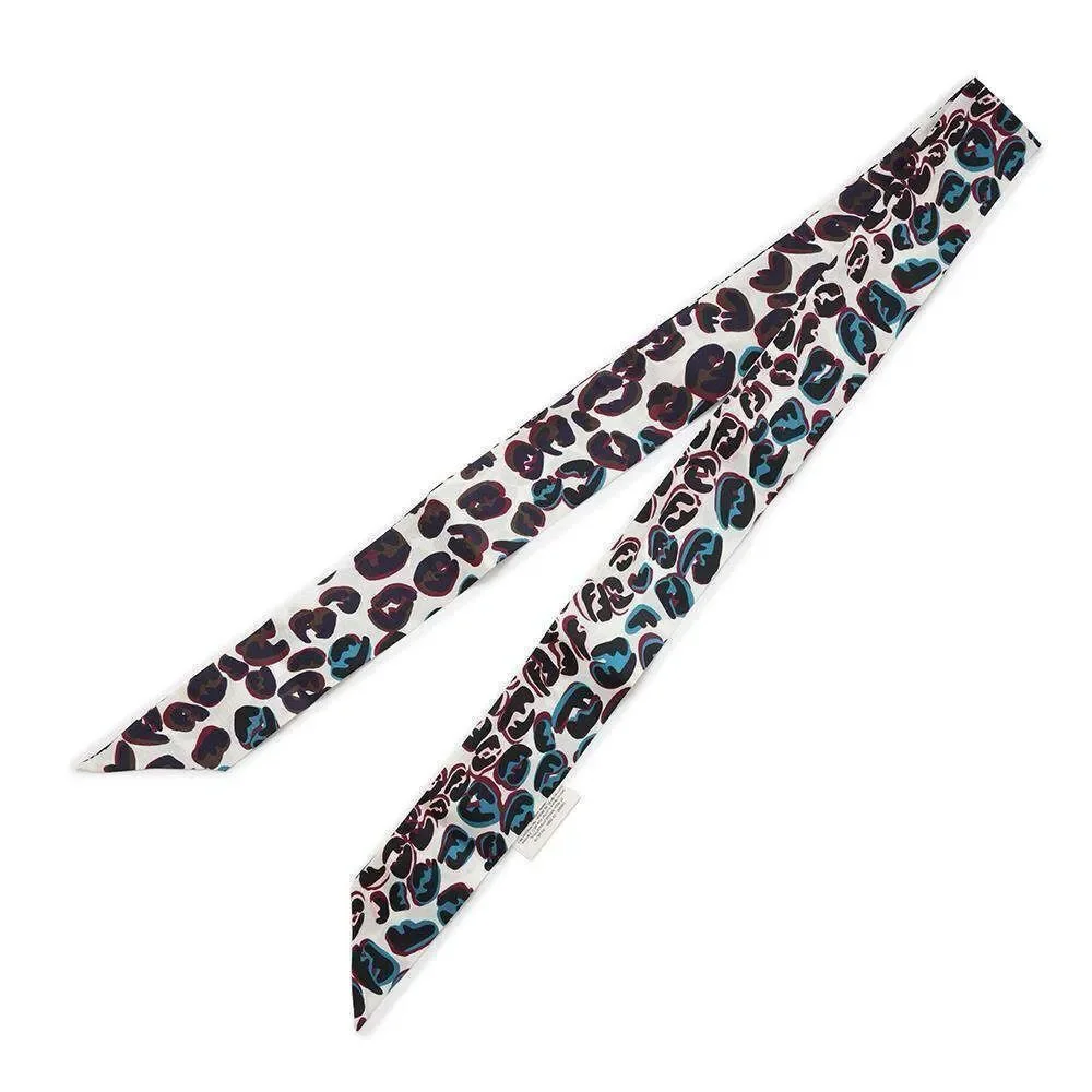Brand new Fendi twirly Stylish Leopard  design ff all over